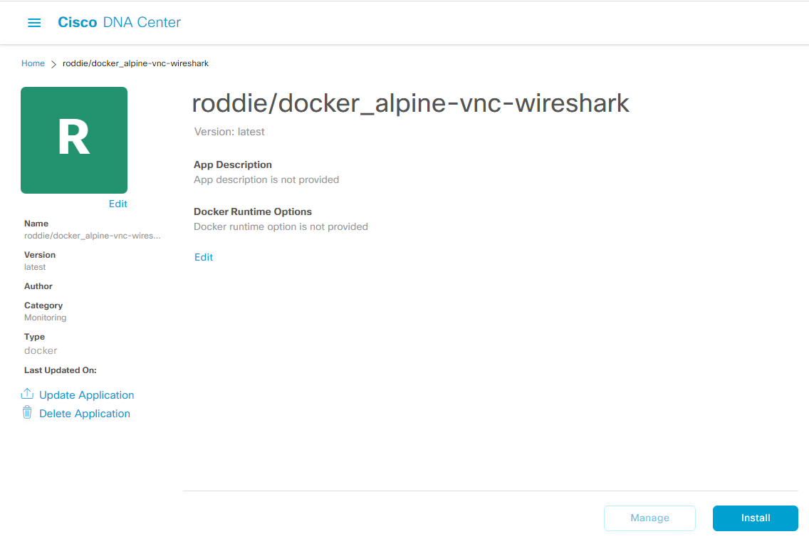 Deploying Docker containers to a Cisco Catalyst 9300 with Cisco DNA Center