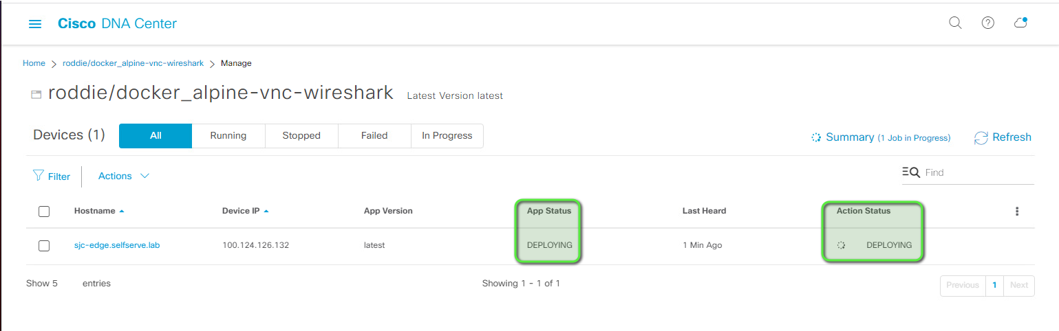 Deploying Docker containers to a Cisco Catalyst 9300 with Cisco DNA Center